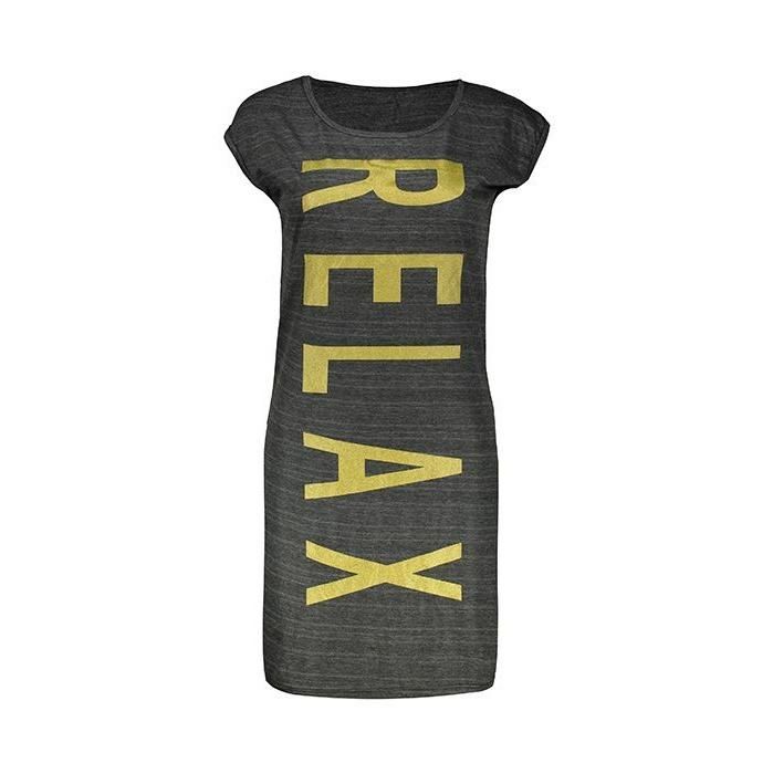 تونیک زنانه طرح RELAX با پارچه ملانژ (فری تا 40)